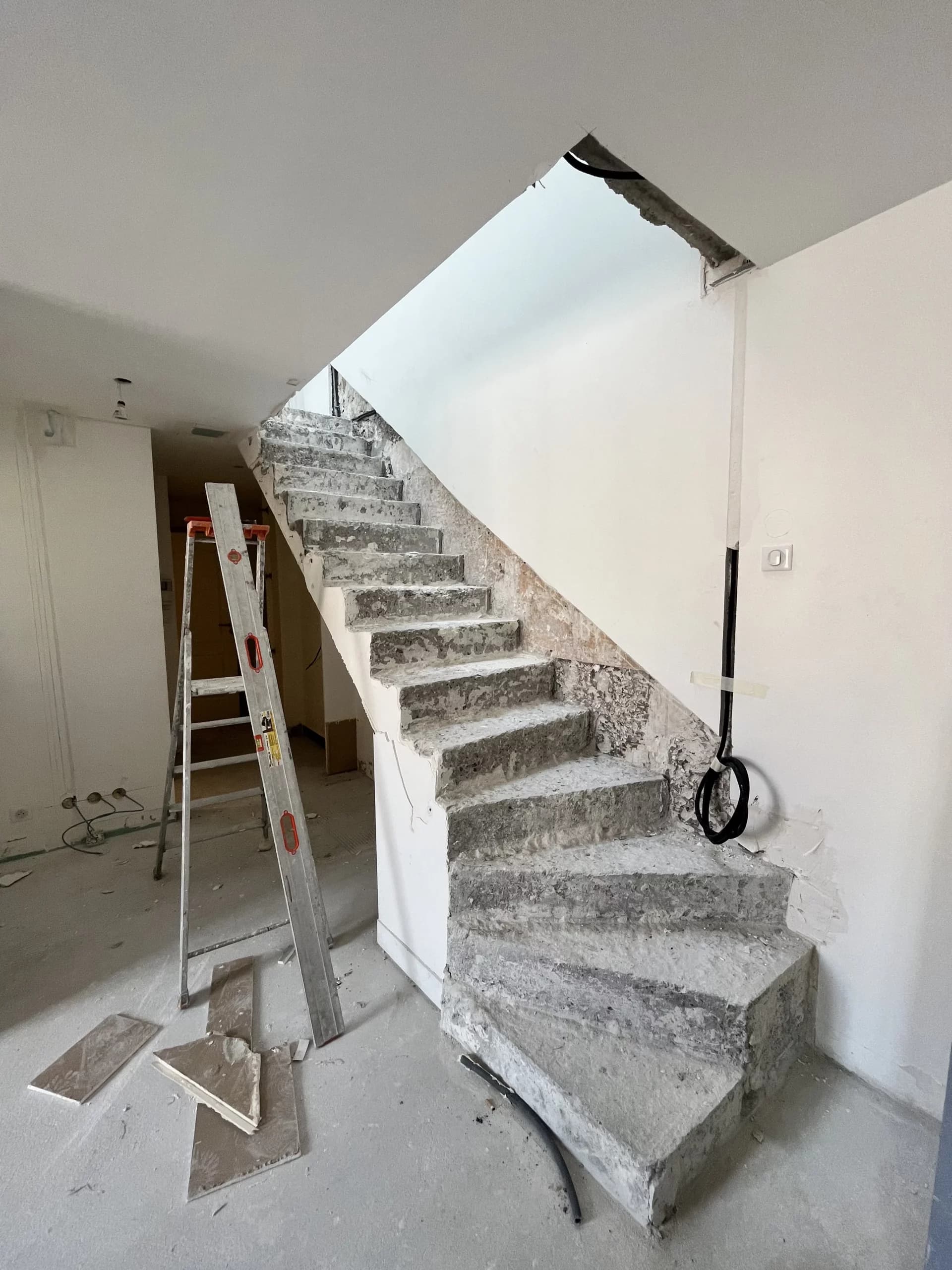 Nation — L'escalier comme pièce maîtresse